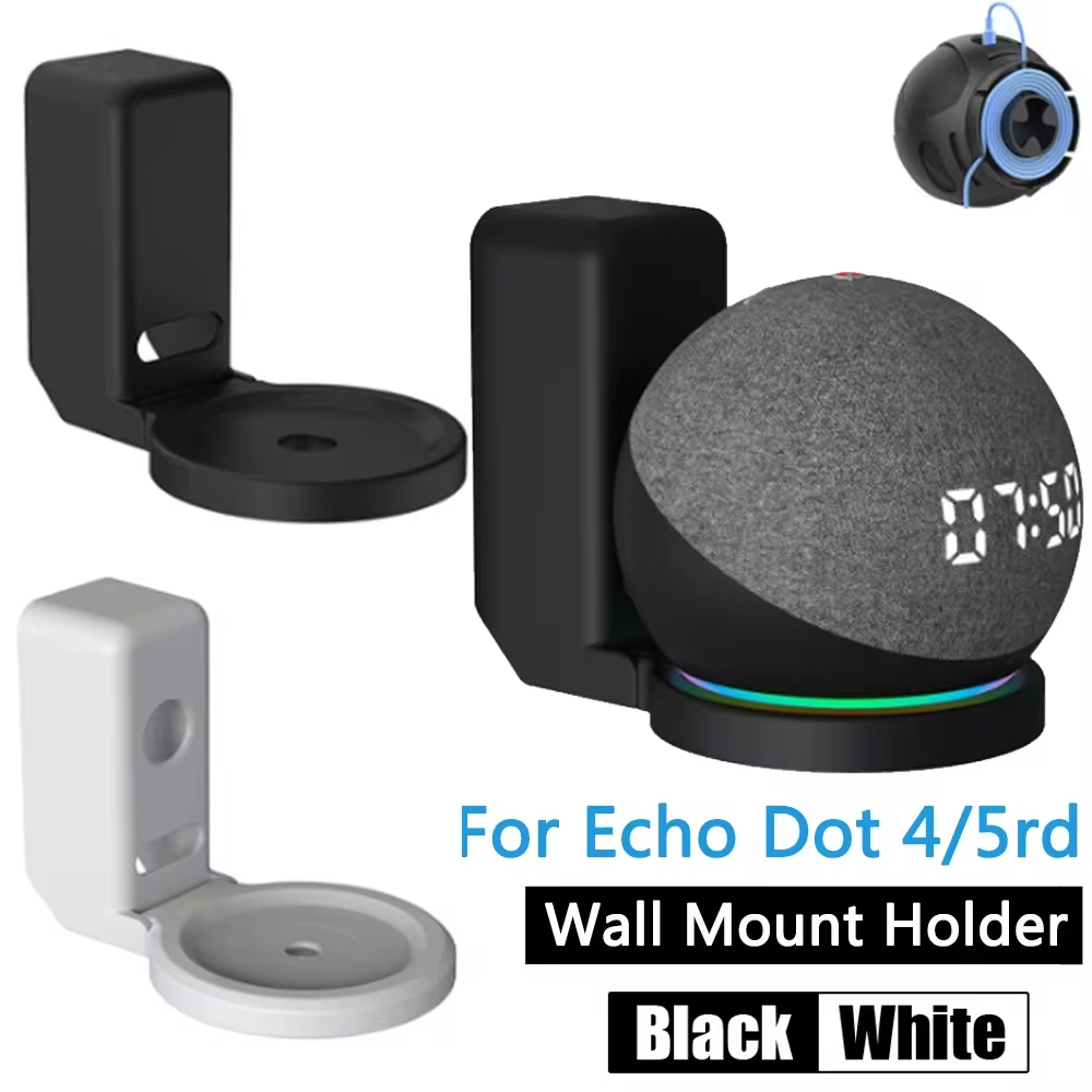 Amazon Speaker Echo Dot 5 - Draagbare luidsprekerbeugel Wandmontagehouder voor Amazon Alexa