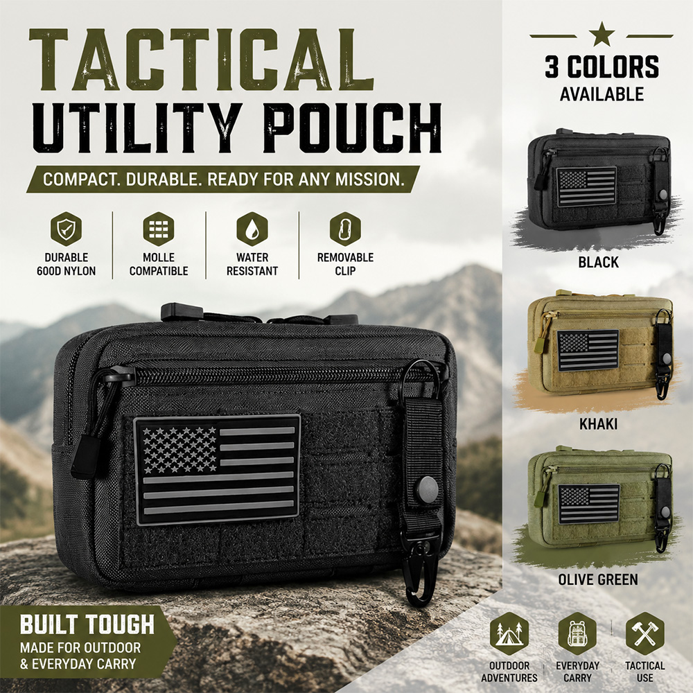 First Aid Bag Kit - Tactische Molle EDC-tas Outdoor EHBO-tas Compact