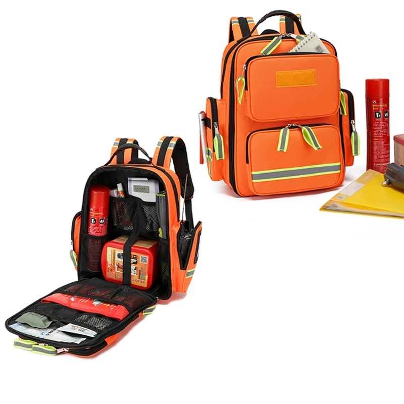 First Aid Bag Kit - Auto-noodpakket, EHBO-rugzak, brandblusrugzak, thuisbegeleidingspakket, medische rugzak,