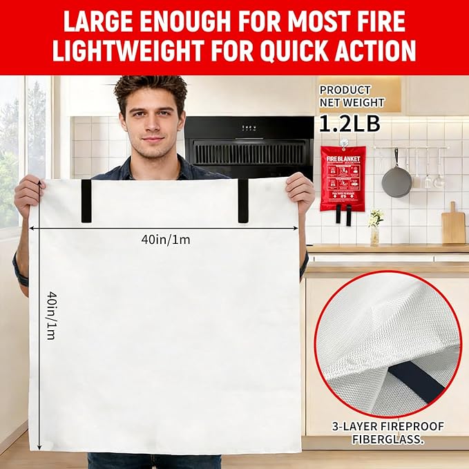 TANAN 2026 Nieuwste Noodbrandd - Fire Blanket Kitchen recensie en prijs