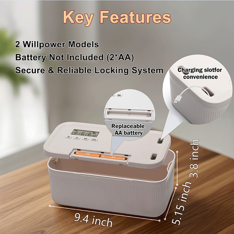 Timerslotdozen Elektronische a - Medicine Cabinet Lock recensie en prijs