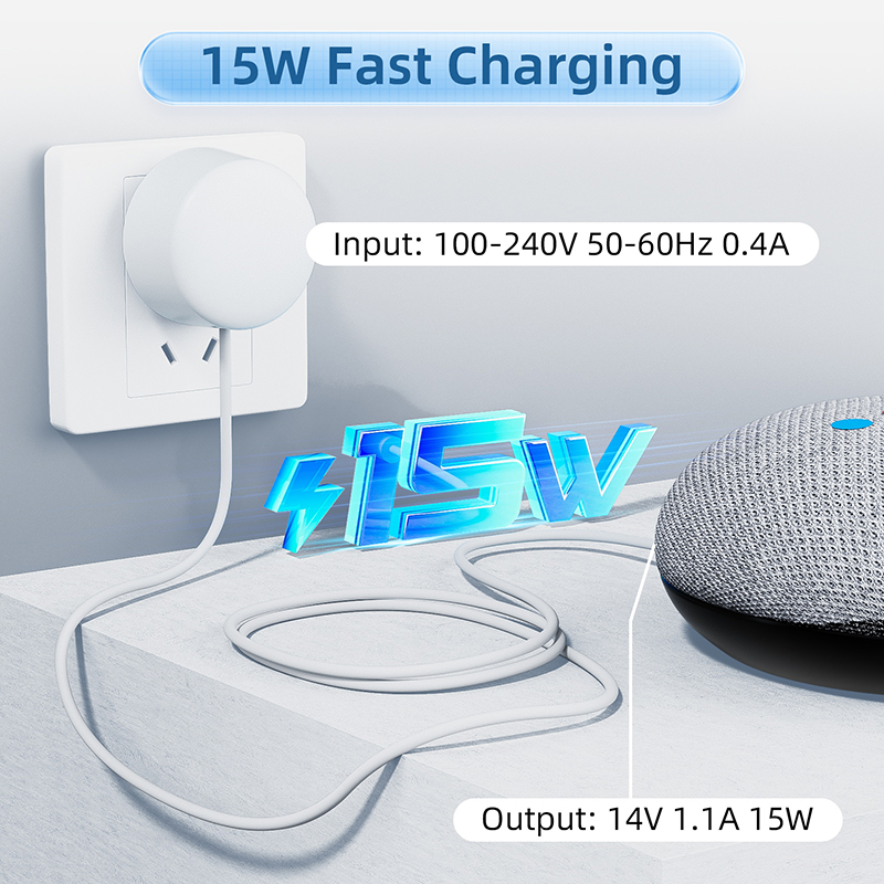 15W OEM-oplader voor Google Ne - Google Speaker Nest Audio recensie en prijs