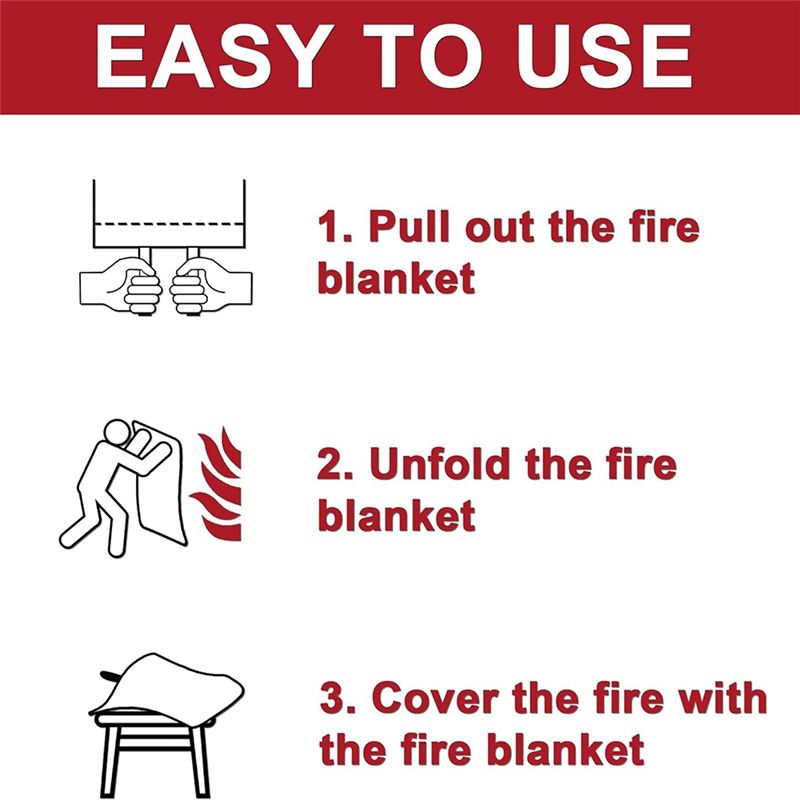 Promotiedag 2 stuks noodbrandd - Fire Blanket Kitchen recensie en prijs