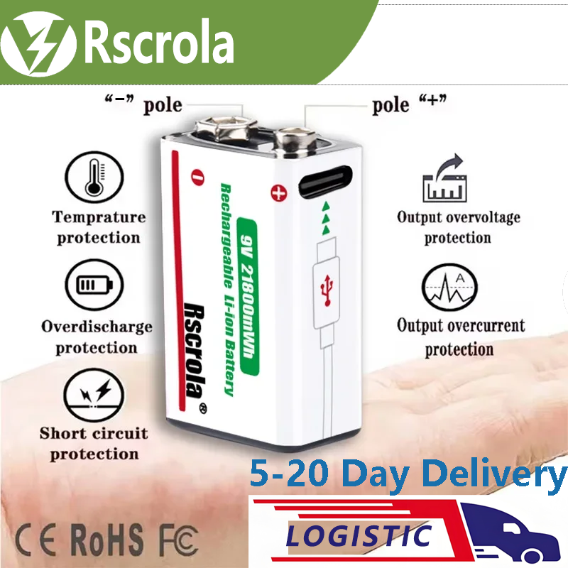 Rscrola 9V 21800mWh Lithium-io - Smoke Detector Interconnected recensie en prijs