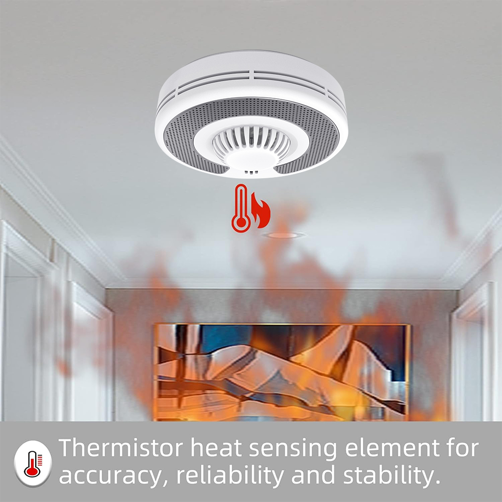 Draadloos onderling verbonden  - Smoke Detector Interconnected recensie en prijs