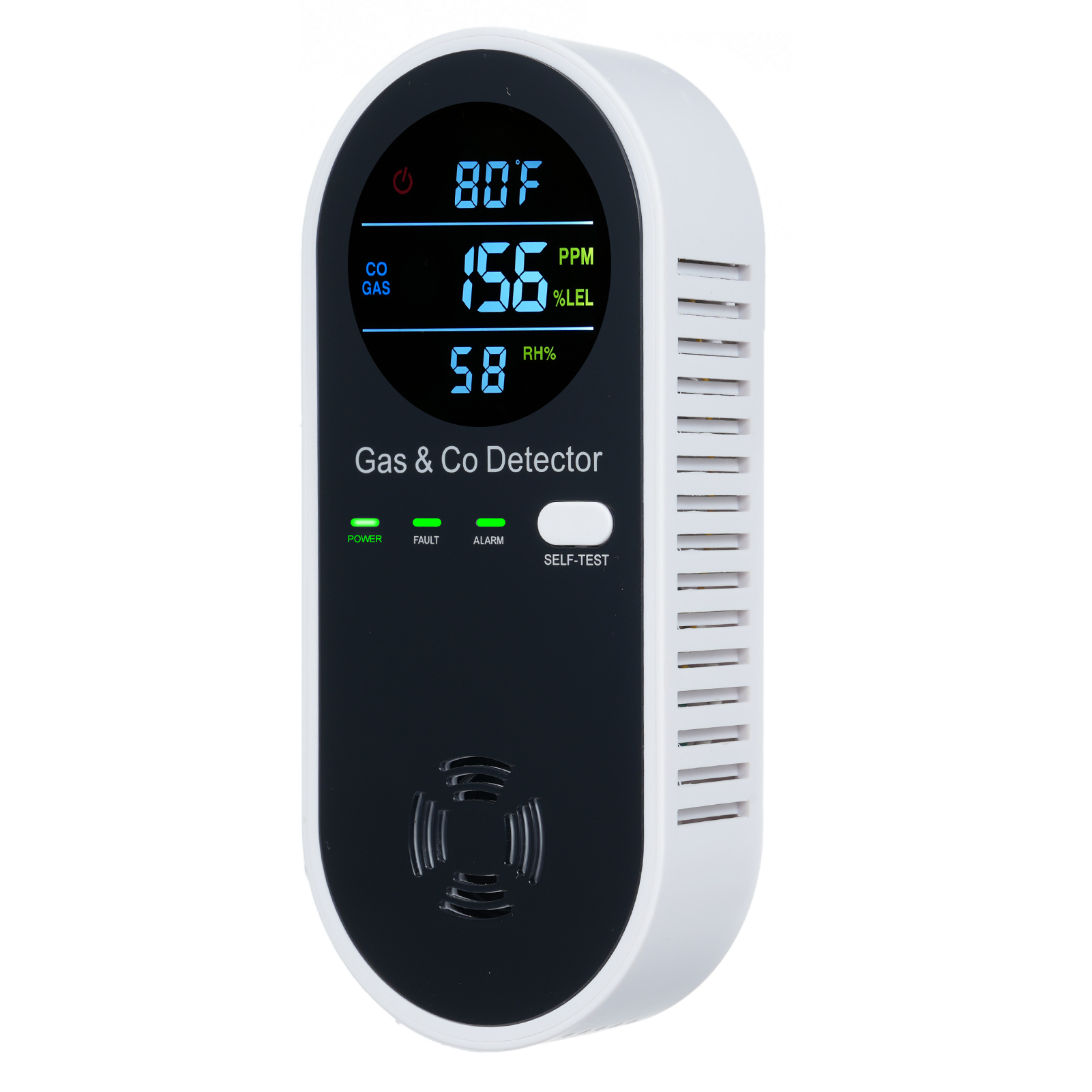 4-in-1 CO-monitoralarm met LCD - Co Detector Plug recensie en prijs