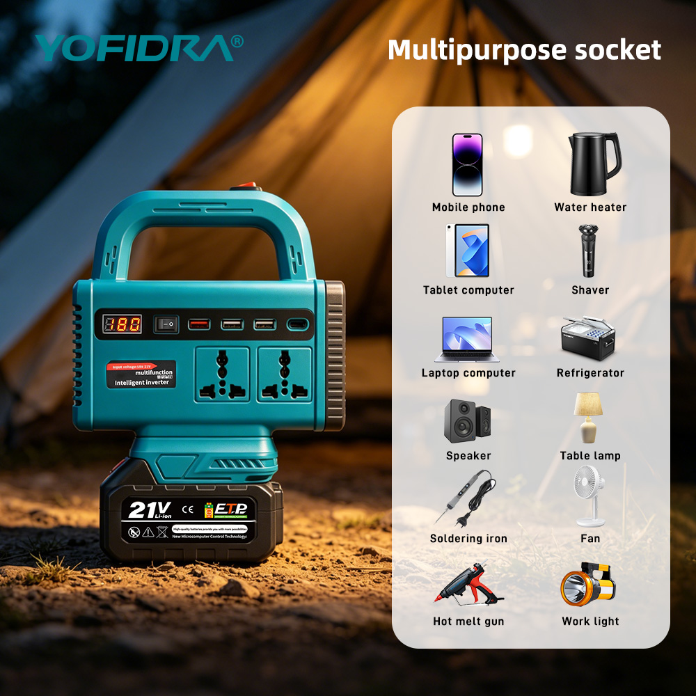 YOFIDRA 220V Draagbare Power I - Power Outage Light recensie en prijs