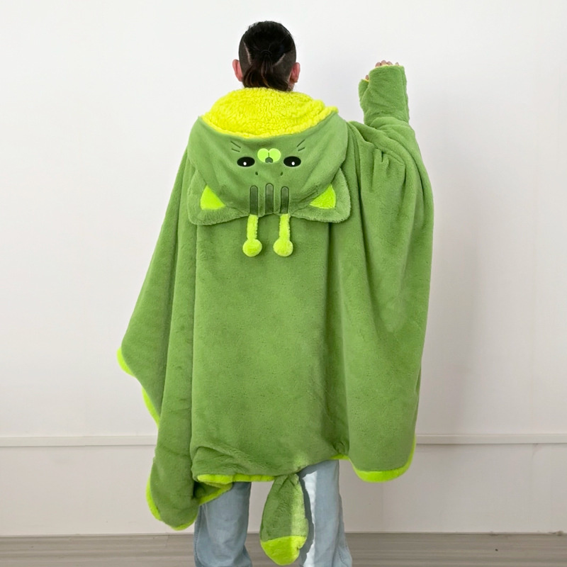 Cartoon schattige alien kat ho - Fire Blanket Kitchen recensie en prijs