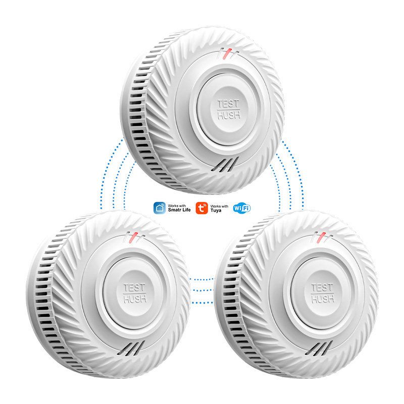 Slimme draadloze Tuya Wifi-gec - Smoke Detector Interconnected recensie en prijs
