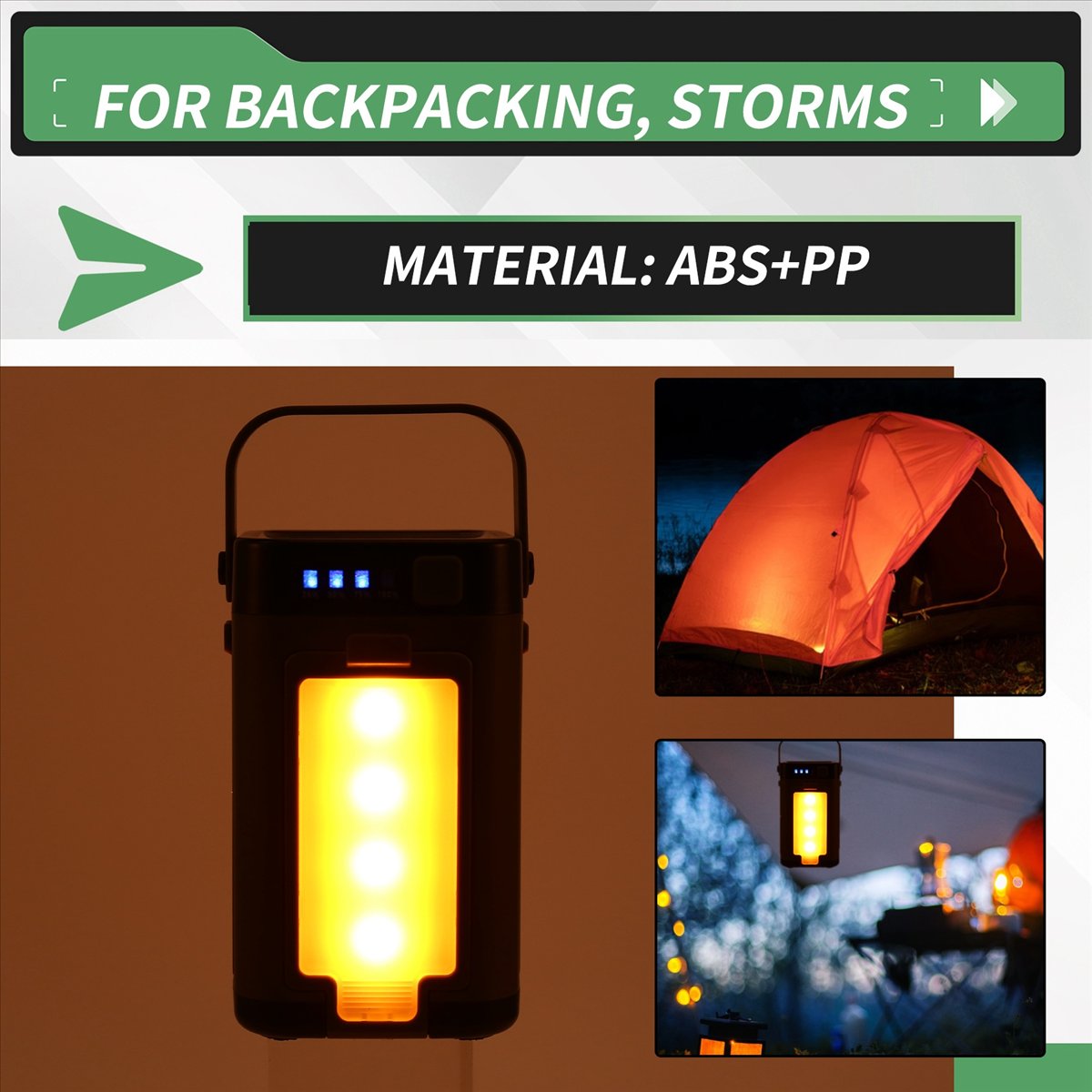 X08A Opvouwbare LED-campinglan - Power Outage Light recensie en prijs