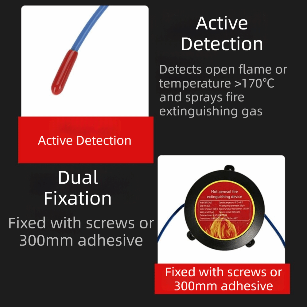 Ontwerp met dubbele lijn Vlamv - Fire Extinguisher Small recensie en prijs