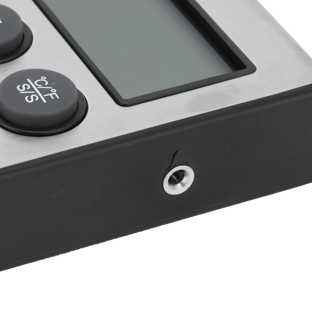 Zilveren digitale BBQ-vleesthe - Pool Alarm Float recensie en prijs
